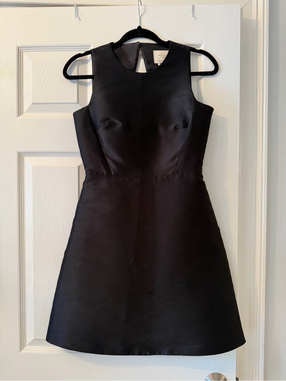 kate spade Black Sleeveless A-Line Mini Dress
